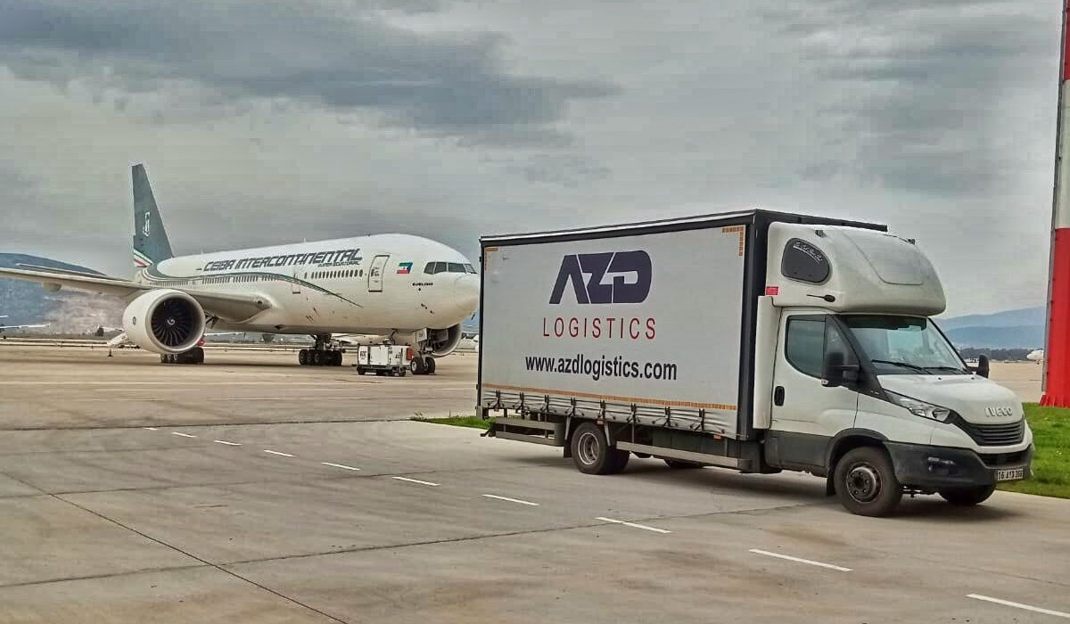 AZD Logistics hava yolu taşımacılığı operasyonu